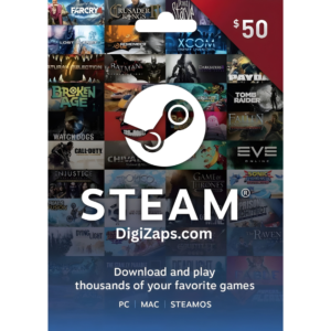 Steam $50 Gift Card